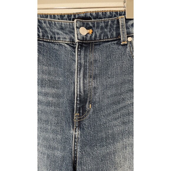 Talbots Jeans 12 High Waisted Relaxed 32x30 Talbots Jeans Palisade Wash Talbots - Picture 12 of 16